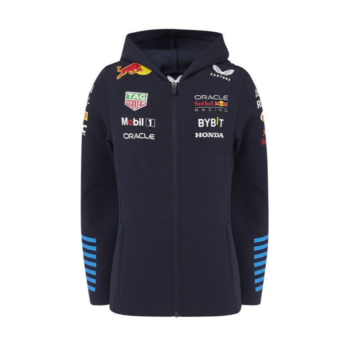 Kinder - Team Zip Hoodie 2024 - Red Bull Racing Bild