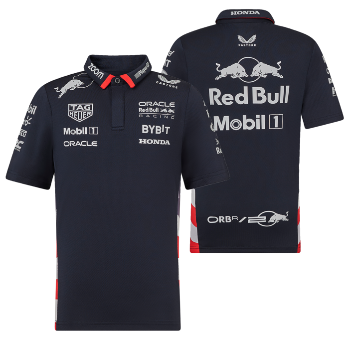 Kinder - America Race Team Polo 2024 - Red Bull Racing Bild