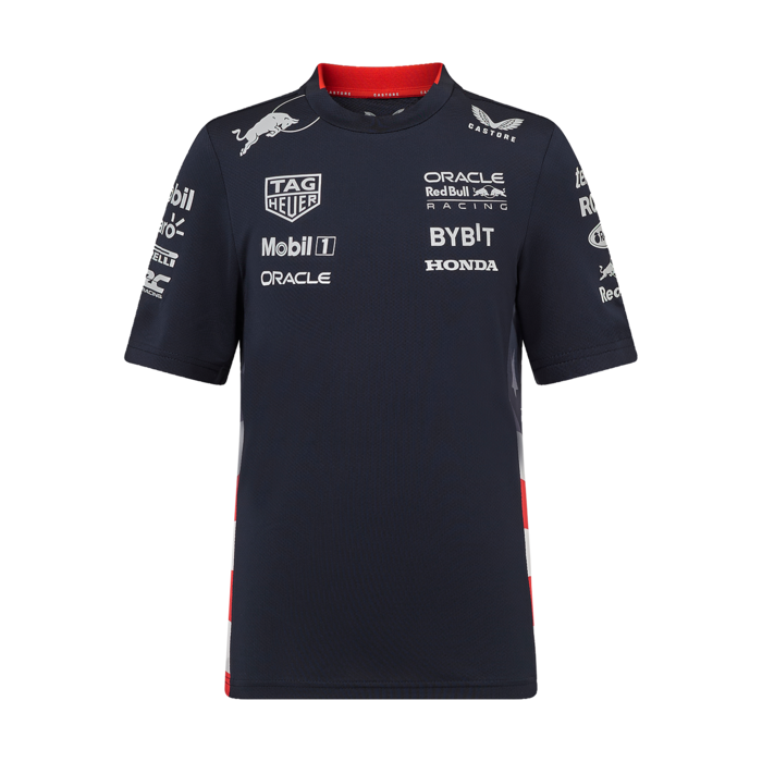 Kinder - America Race Team T-Shirt 2024 - Red Bull Racing Bild