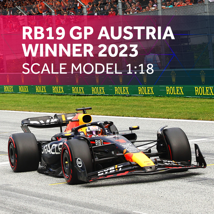 1:18 RB19 GP Österreich 2023 - Siegerbild