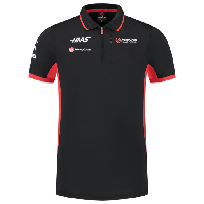 Haas F1 - Heren Polo Fitted Bild