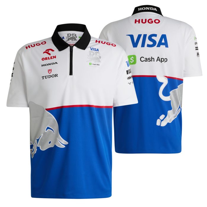 Herren - Visa Cash App RB Team Polo 2024 Bild